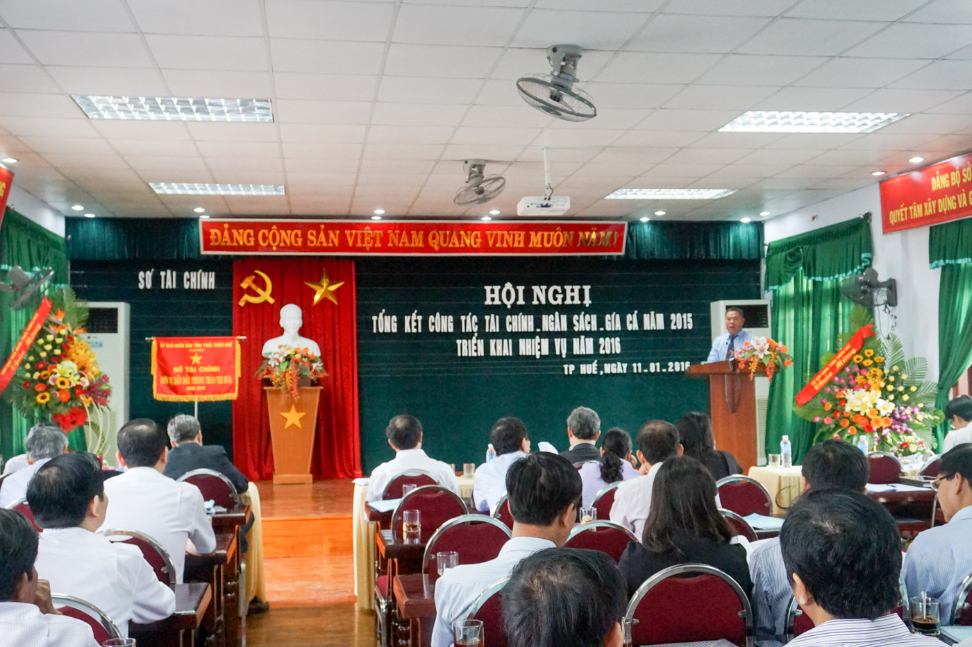 Đc Huỳnh Ngọc Sơn, Giám đốc Sỏ tài chính kết luận Hội nghị